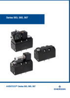 AVENTICS 500 DIRECTIONAL VALVES CATALOG 563, 565, 567 SERIES: 3/2-DIRECTIONAL VALVE